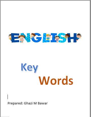 English Key Words